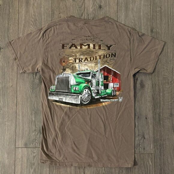 Family Tradition Trucking Tee T shirt Small Unisex - Picture 1 of 2